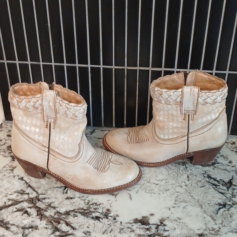 BED|STU Cobbler Series Leather Boots Size 6